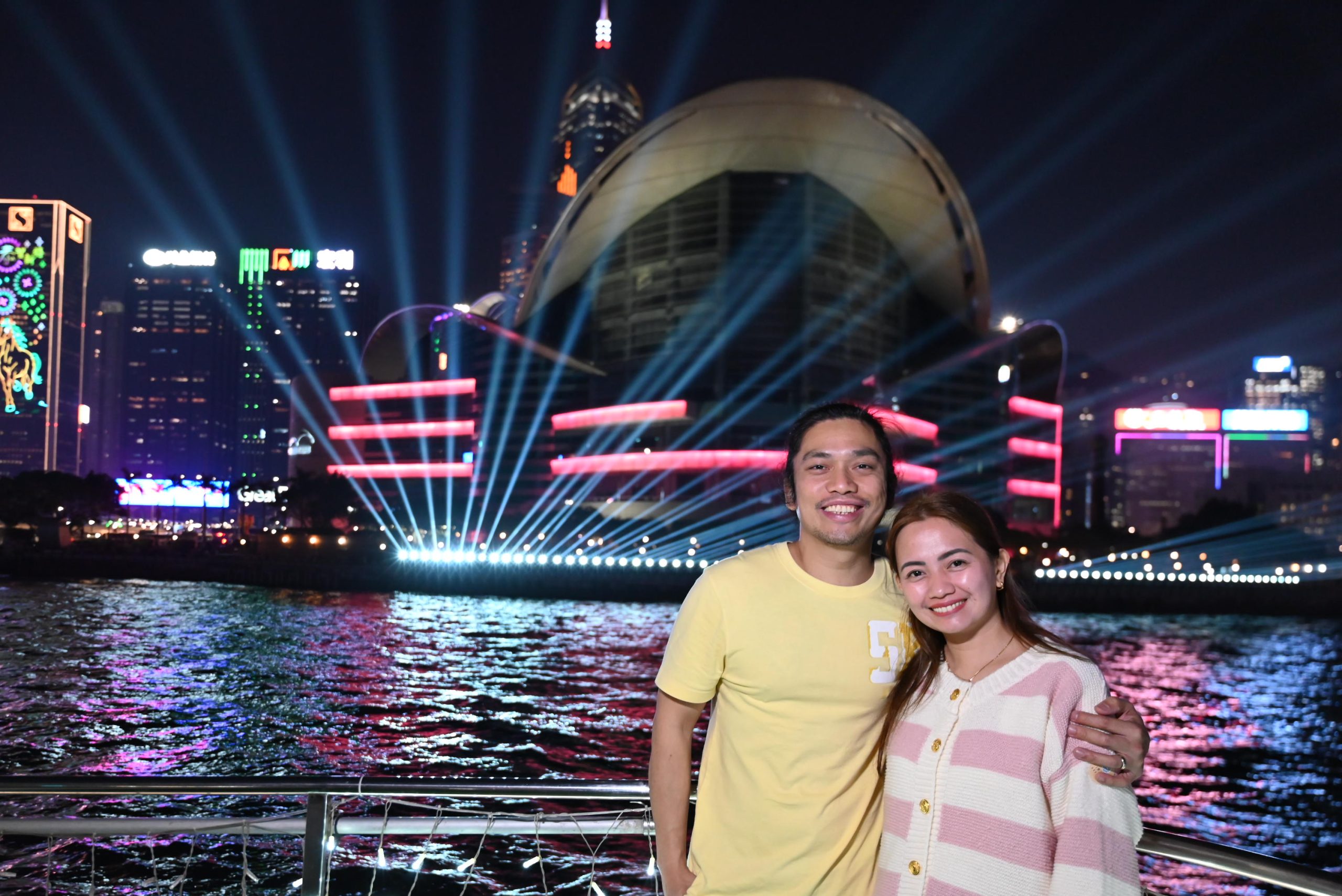 Symphony of lights Harbour Tour Hong Kong